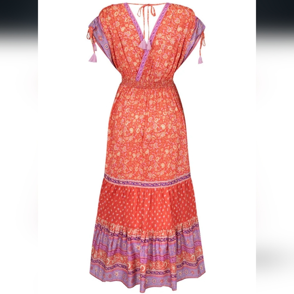 🍒NWT🍒 SPELL SUNSHINE BANDIT GOWN L - Picture 8 of 10